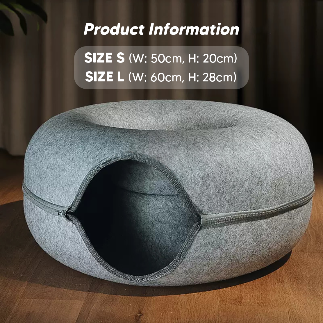 "Hide-and-seek" Jay's Pet Shop™ Tunnel Bed